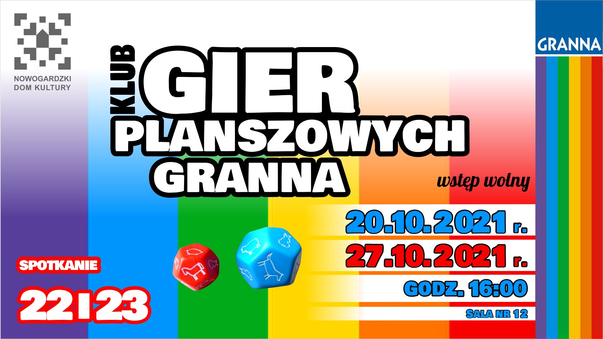 E.ART | KLUB GIER PLANSZOWYCH ZAPRASZA!